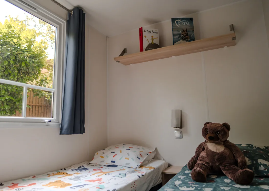 Chambre enfants d'un mobil-home Family